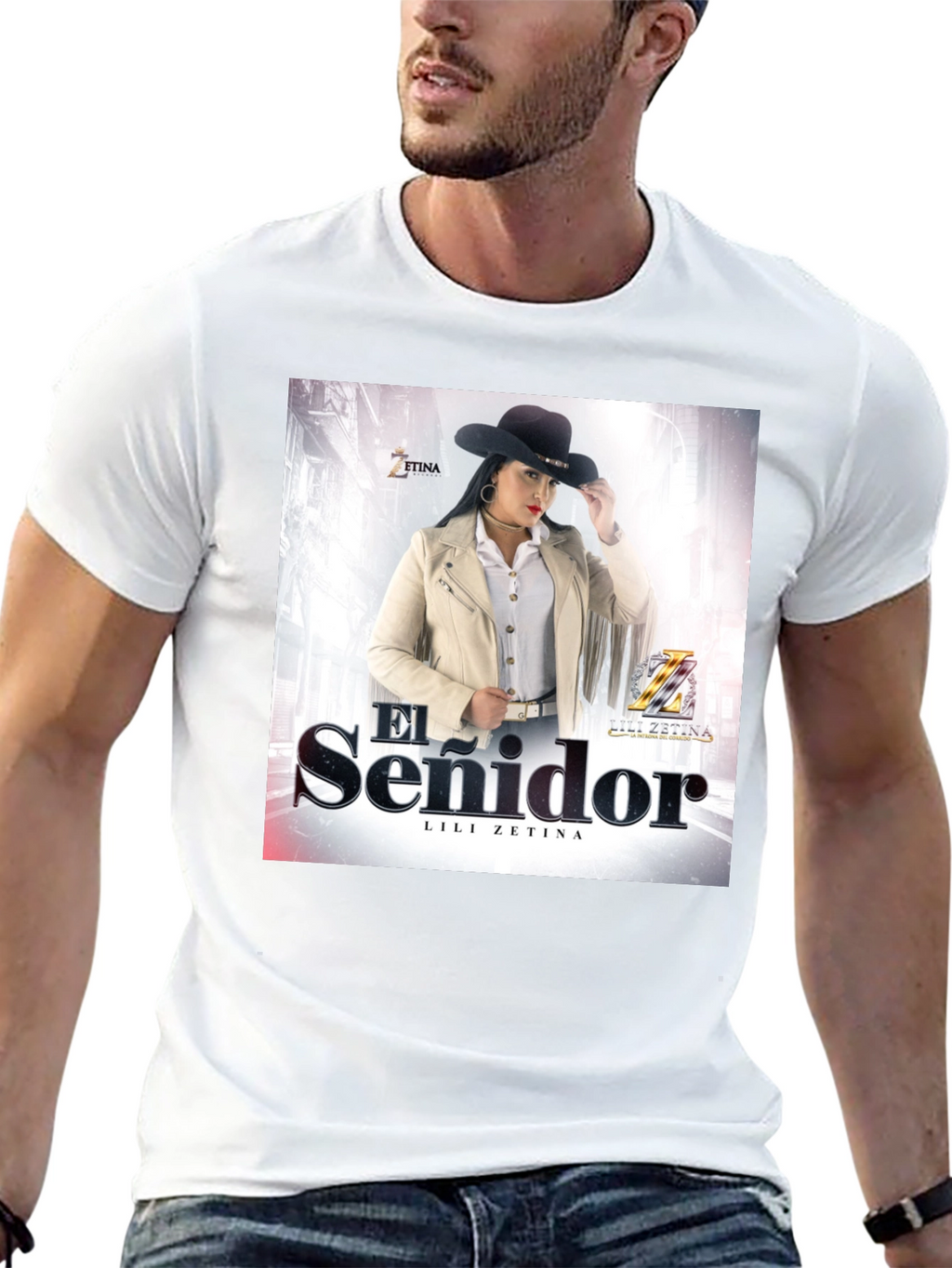 Lili Zetina El Senidor Graphic Tee