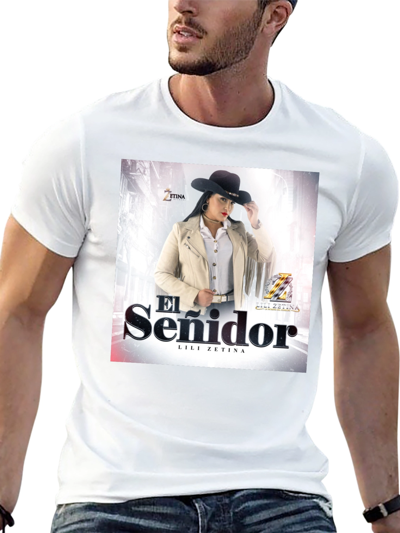 Lili Zetina El Senidor Graphic Tee