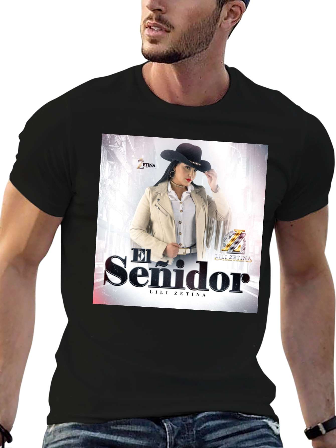 Lili Zetina El Senidor Graphic Tee
