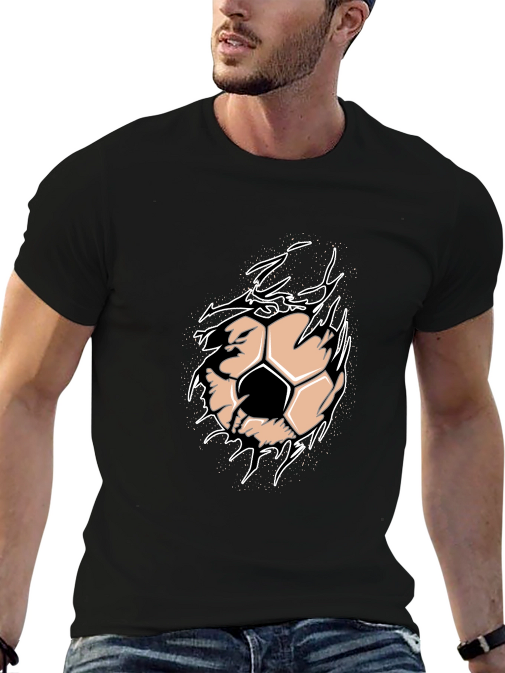 Soccer Ball Graphic Tee