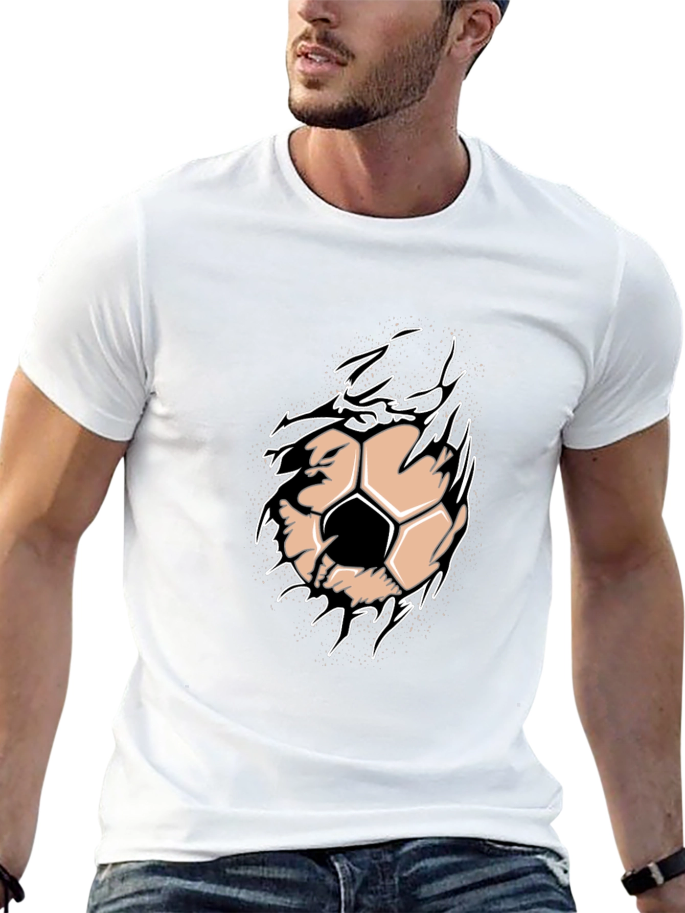 Soccer Ball Graphic Tee
