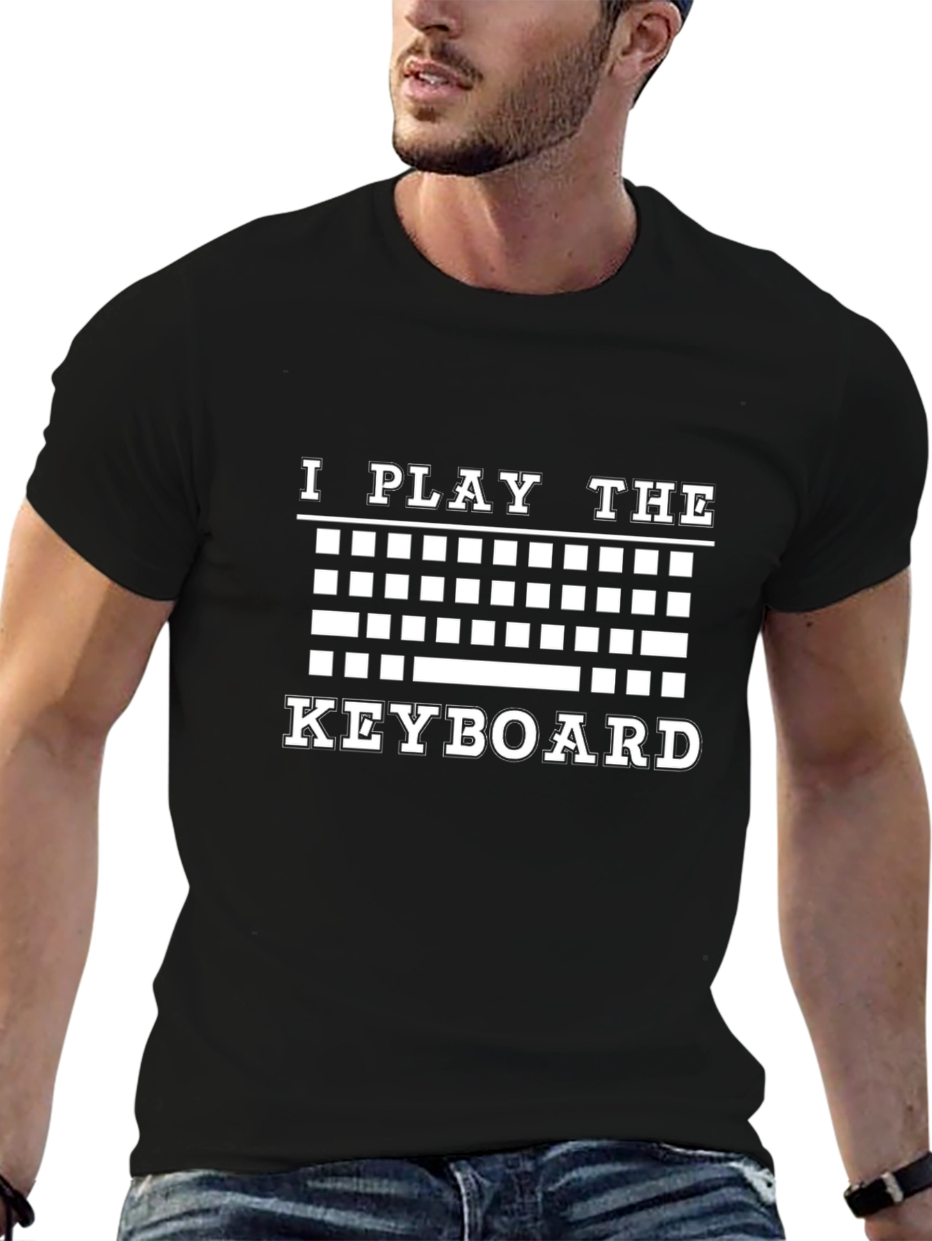 I Play The Keyboard Graphic T-Shirt