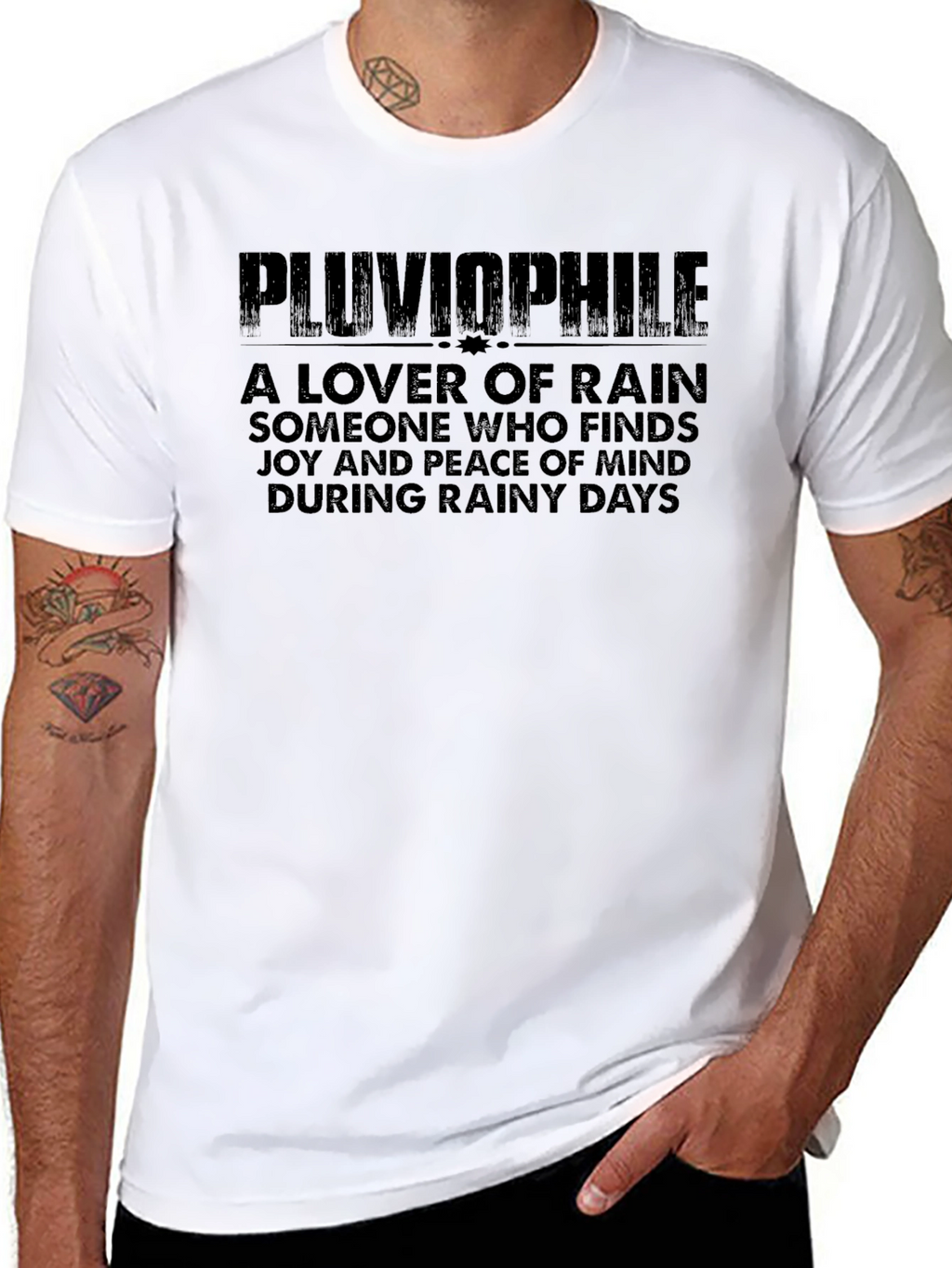 Pluviophile T-Shirt - Lover of Rain Tee