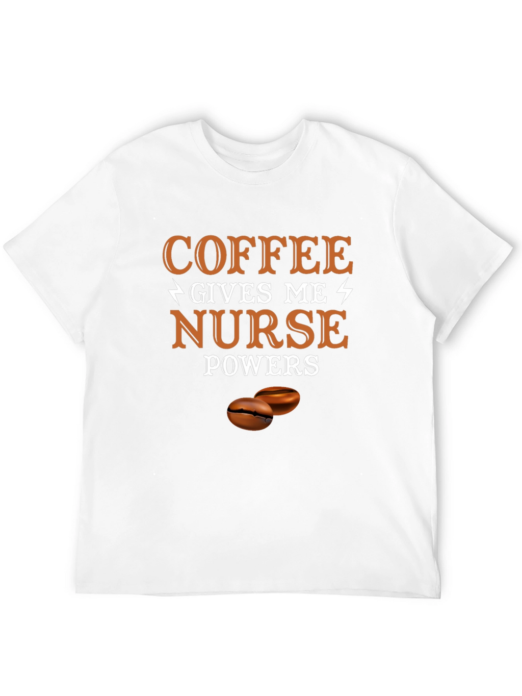 Coffee Gives Me Nurse Powers Graphic Tee