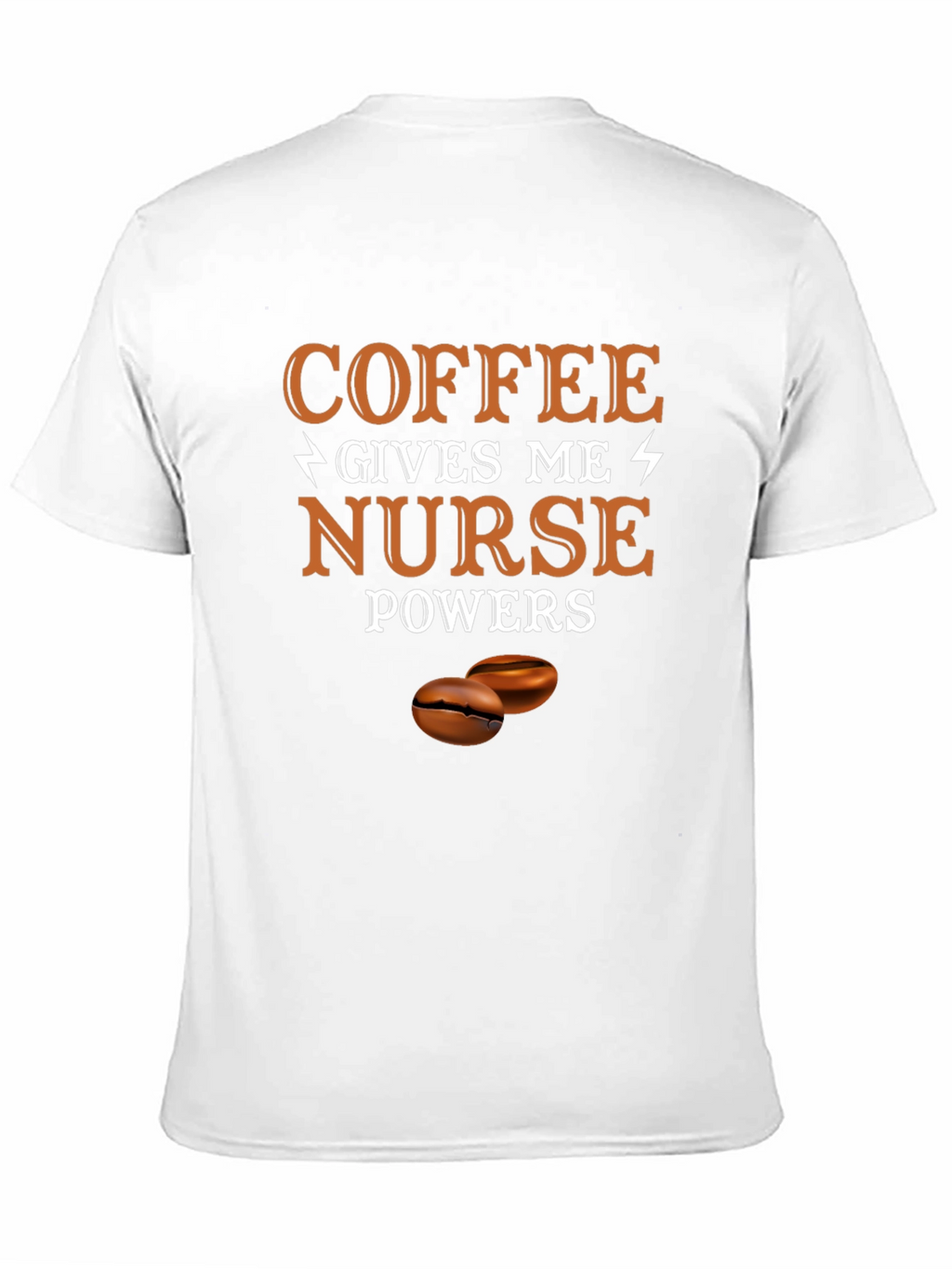 Coffee Gives Me Nurse Powers Graphic Tee