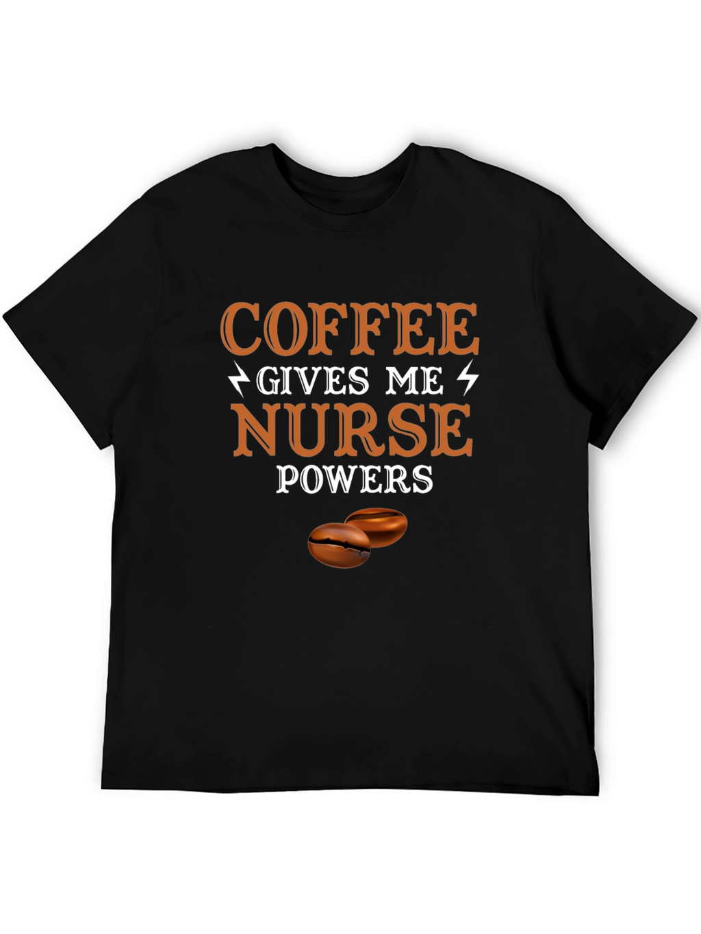 Coffee Gives Me Nurse Powers Graphic Tee