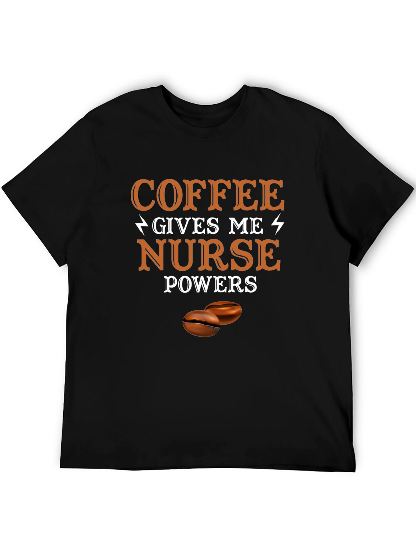 Coffee Gives Me Nurse Powers Graphic Tee
