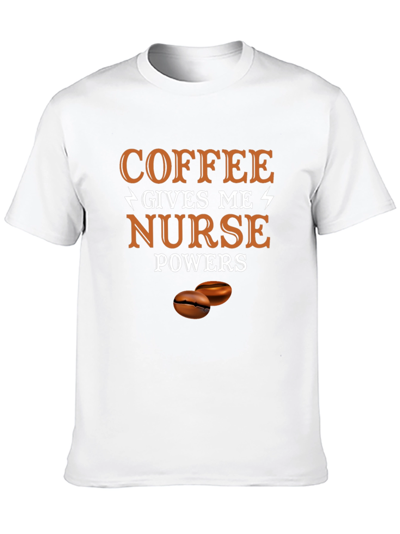 Coffee Gives Me Nurse Powers Graphic Tee