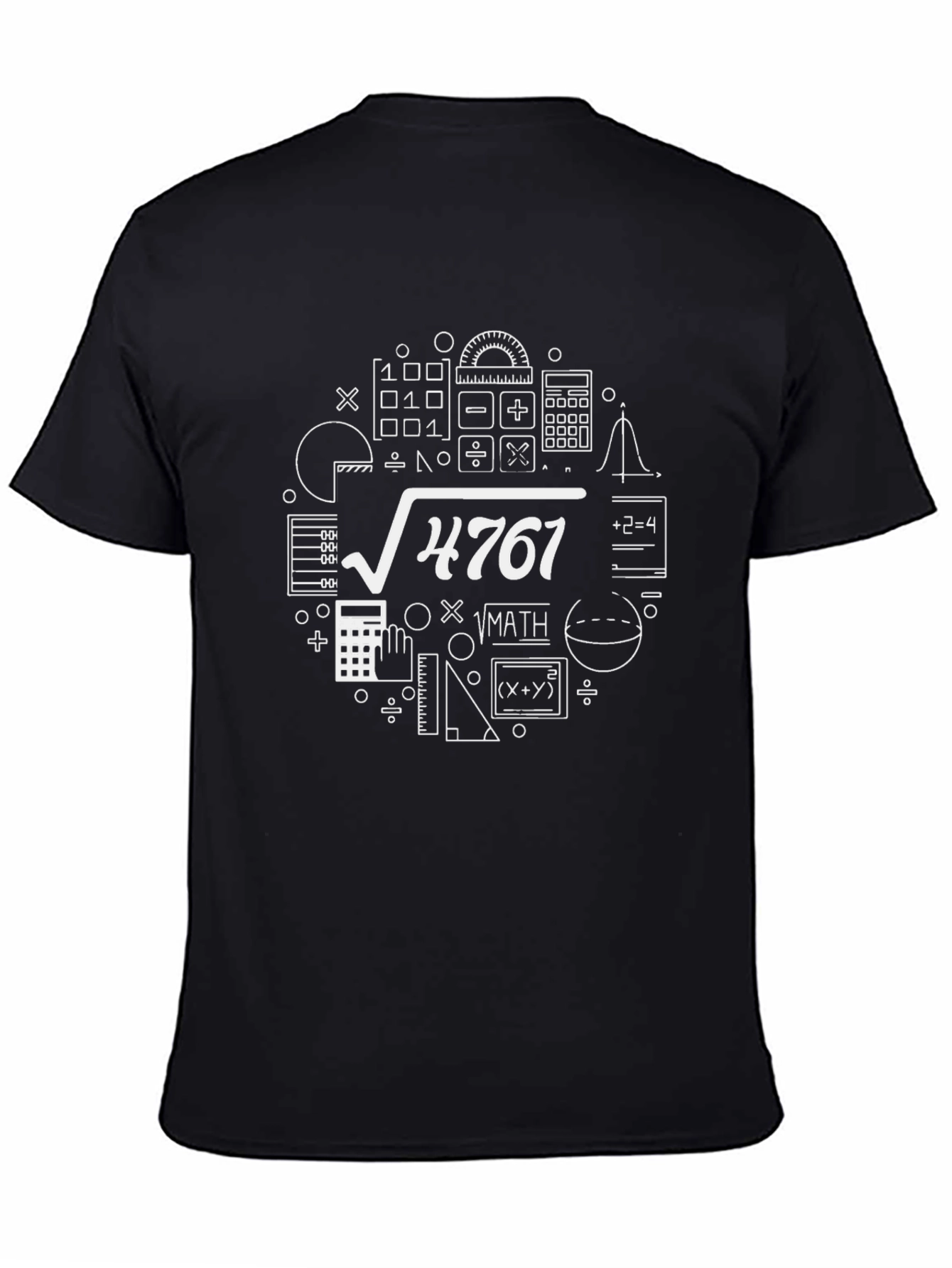 Math Equation T-Shirt - Square Root of 4761 Graphic Tee