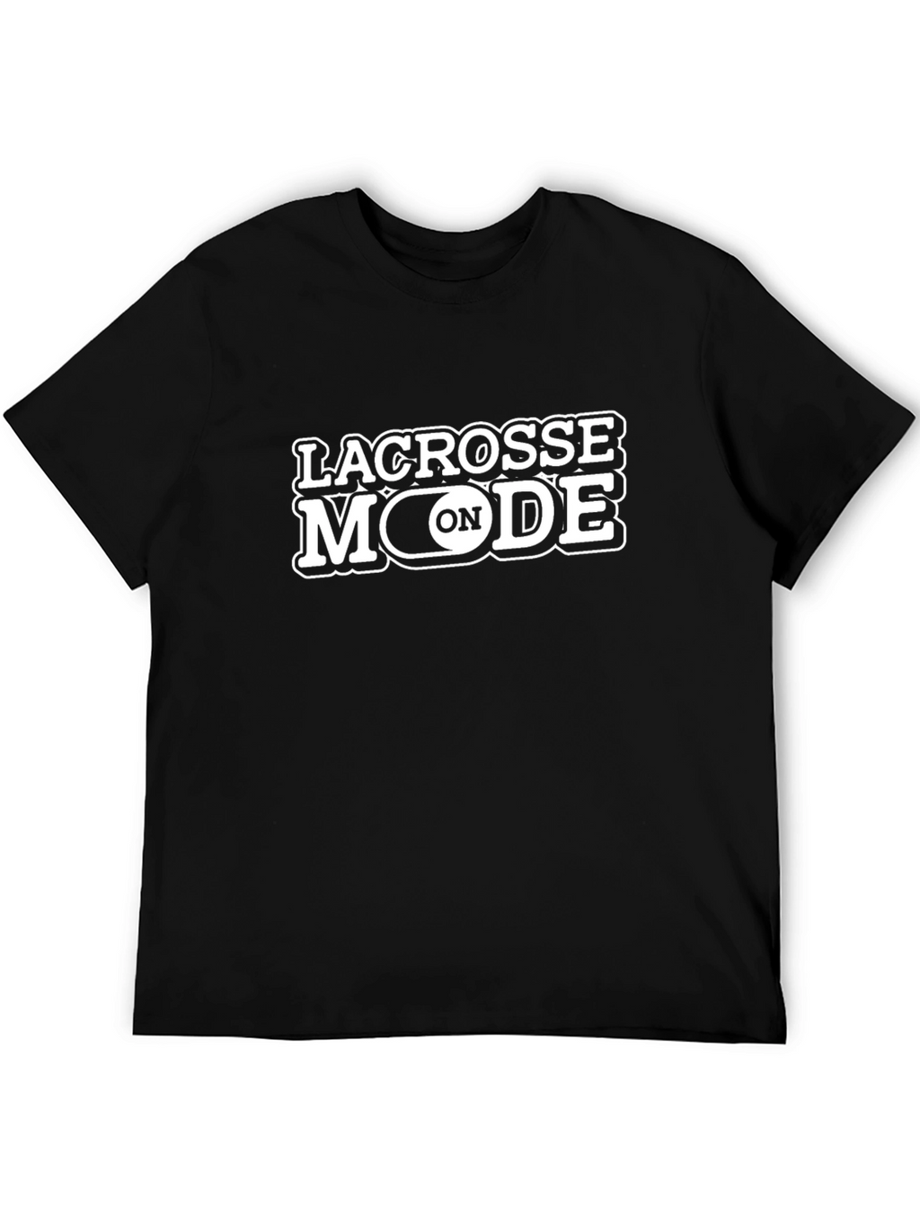 Lacrosse Mode On T-Shirt - Sporty Graphic Tee