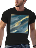 Abstract Art Tee - Modern Brushstroke Design