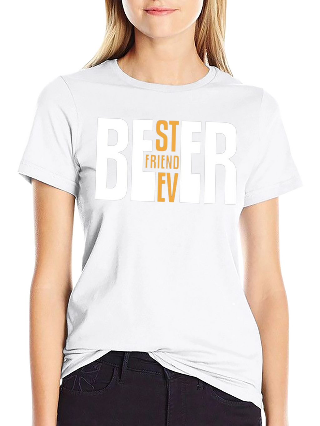 Best Friend Ever Graphic Tee - Cool Casual Shirt