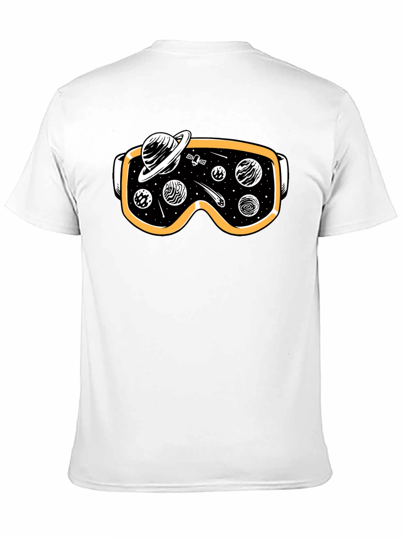 Space VR Goggles Graphic T-Shirt