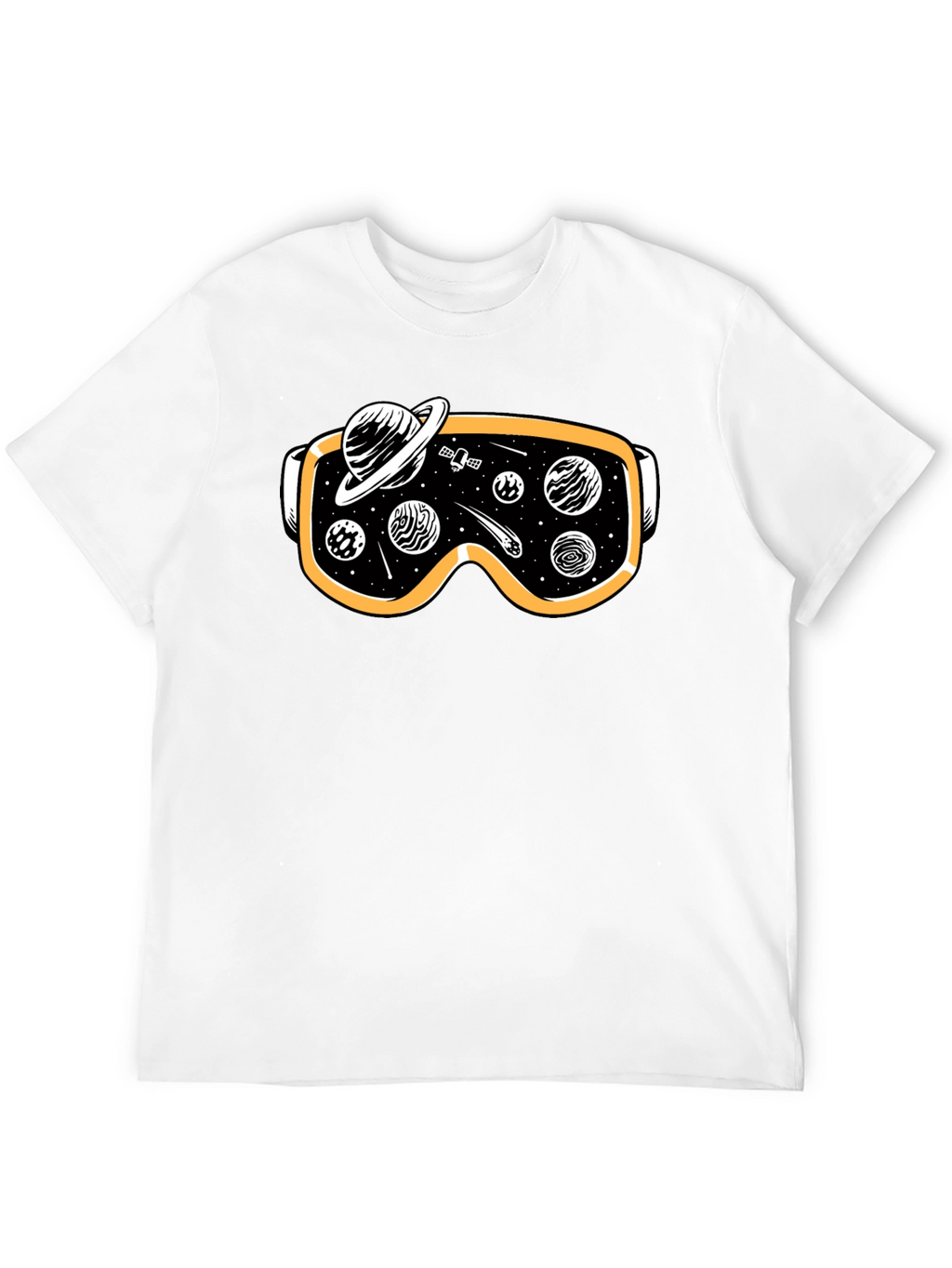 Space VR Goggles Graphic T-Shirt