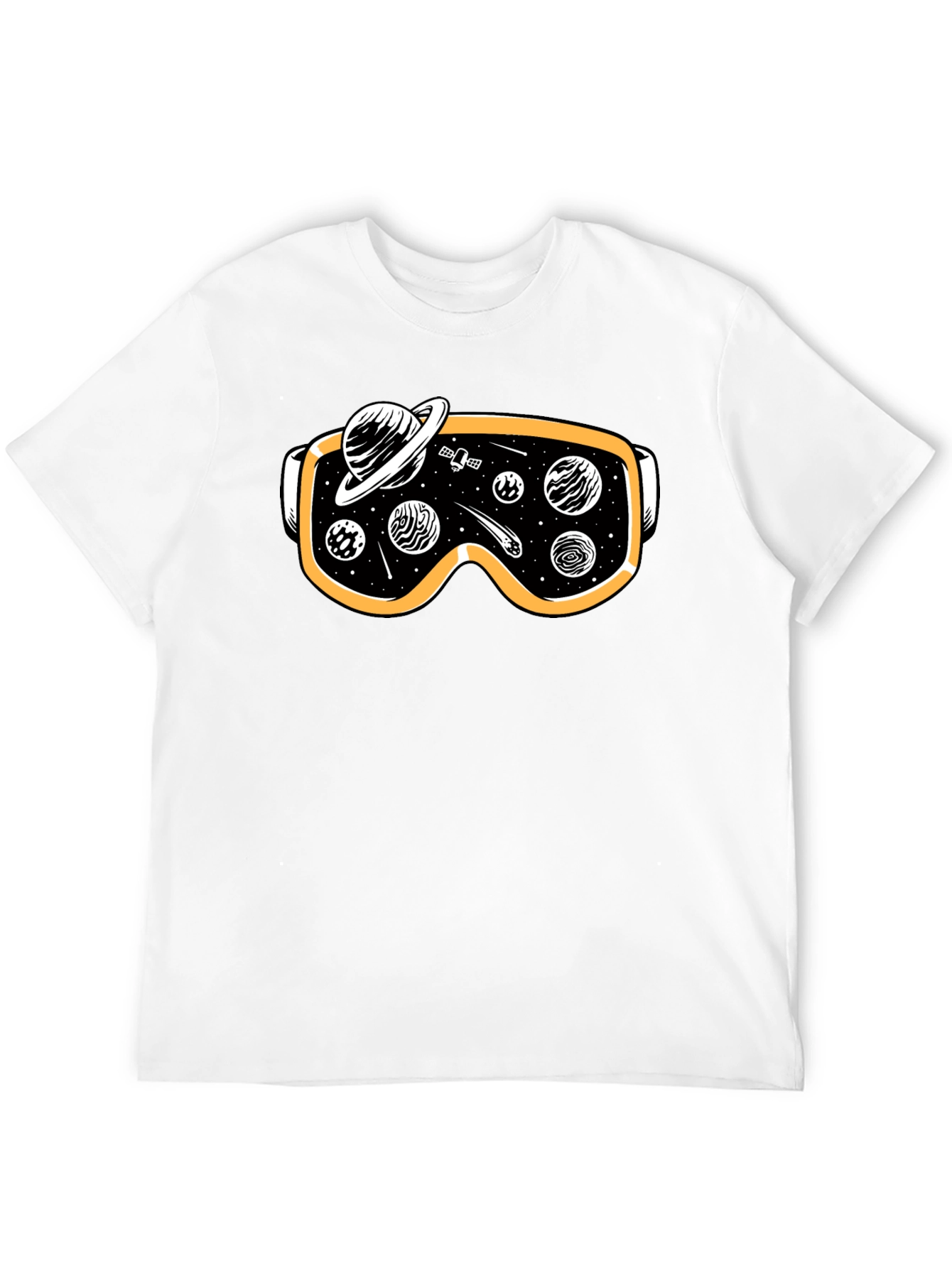 Space VR Goggles Graphic T-Shirt