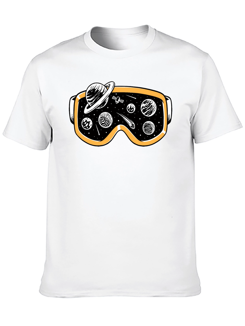 Space VR Goggles Graphic T-Shirt