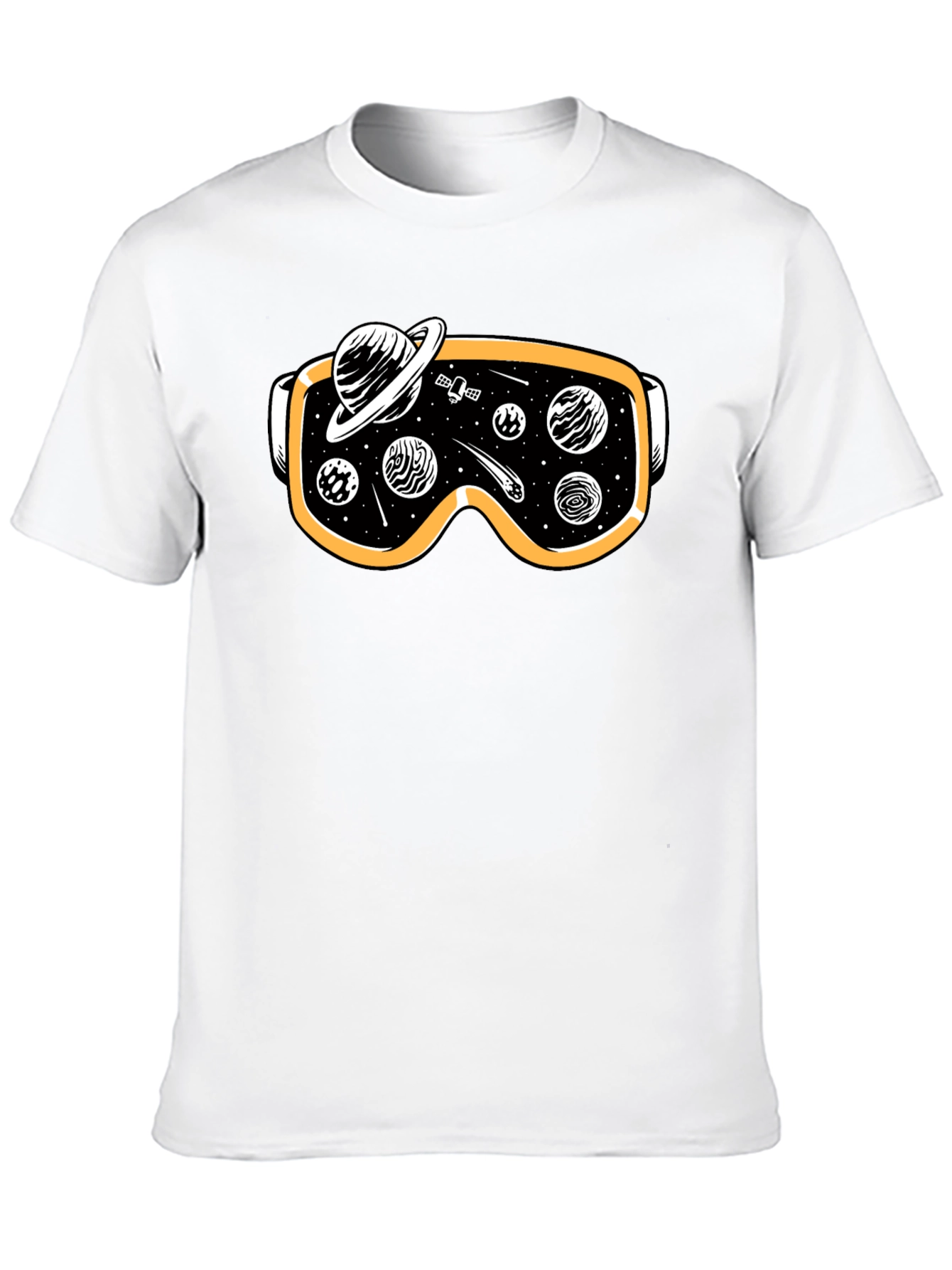 Space VR Goggles Graphic T-Shirt