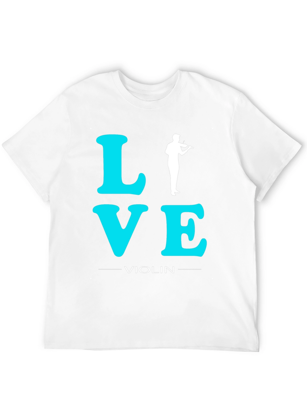 Love Violin T-Shirt - Music Lover Tee