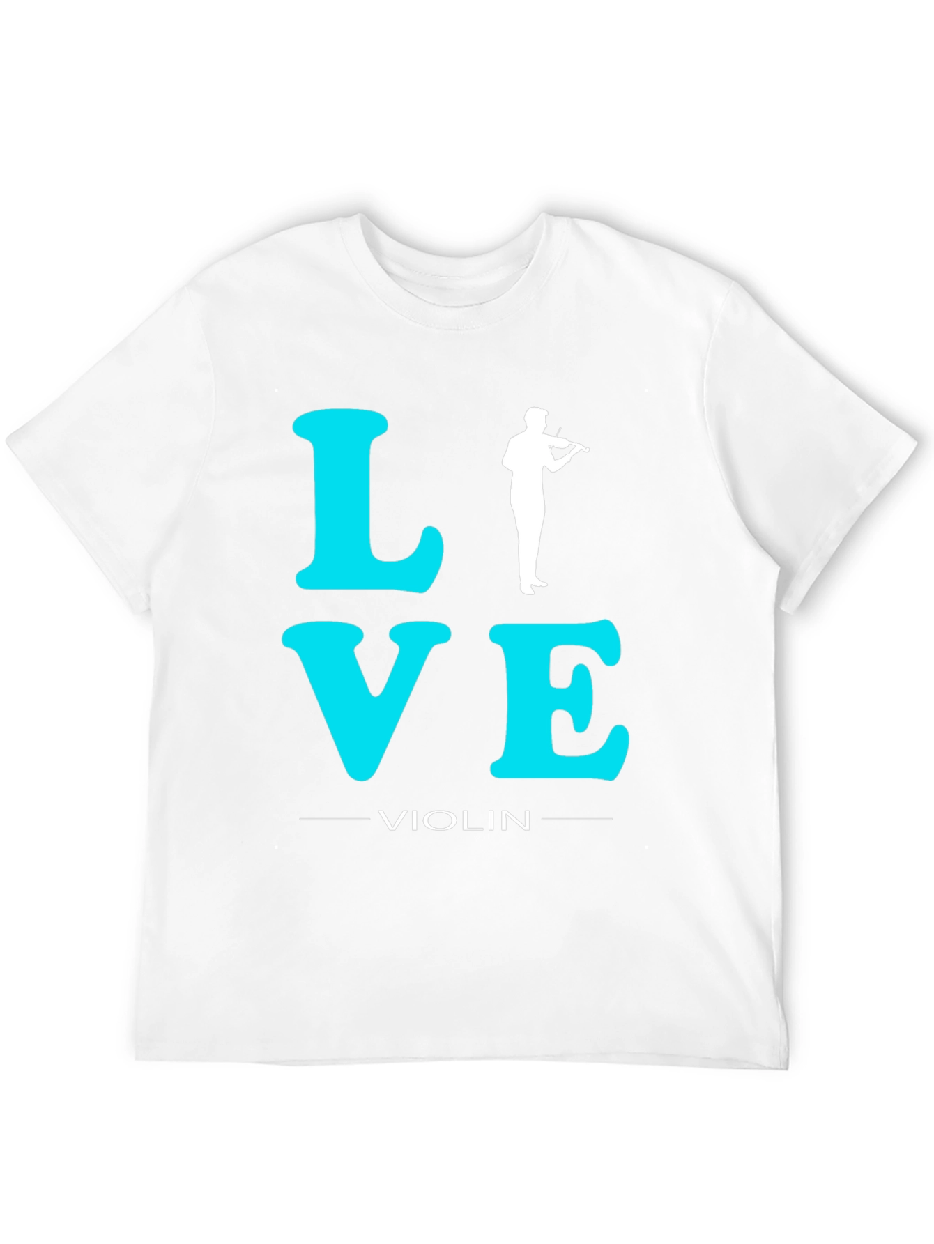 Love Violin T-Shirt - Music Lover Tee