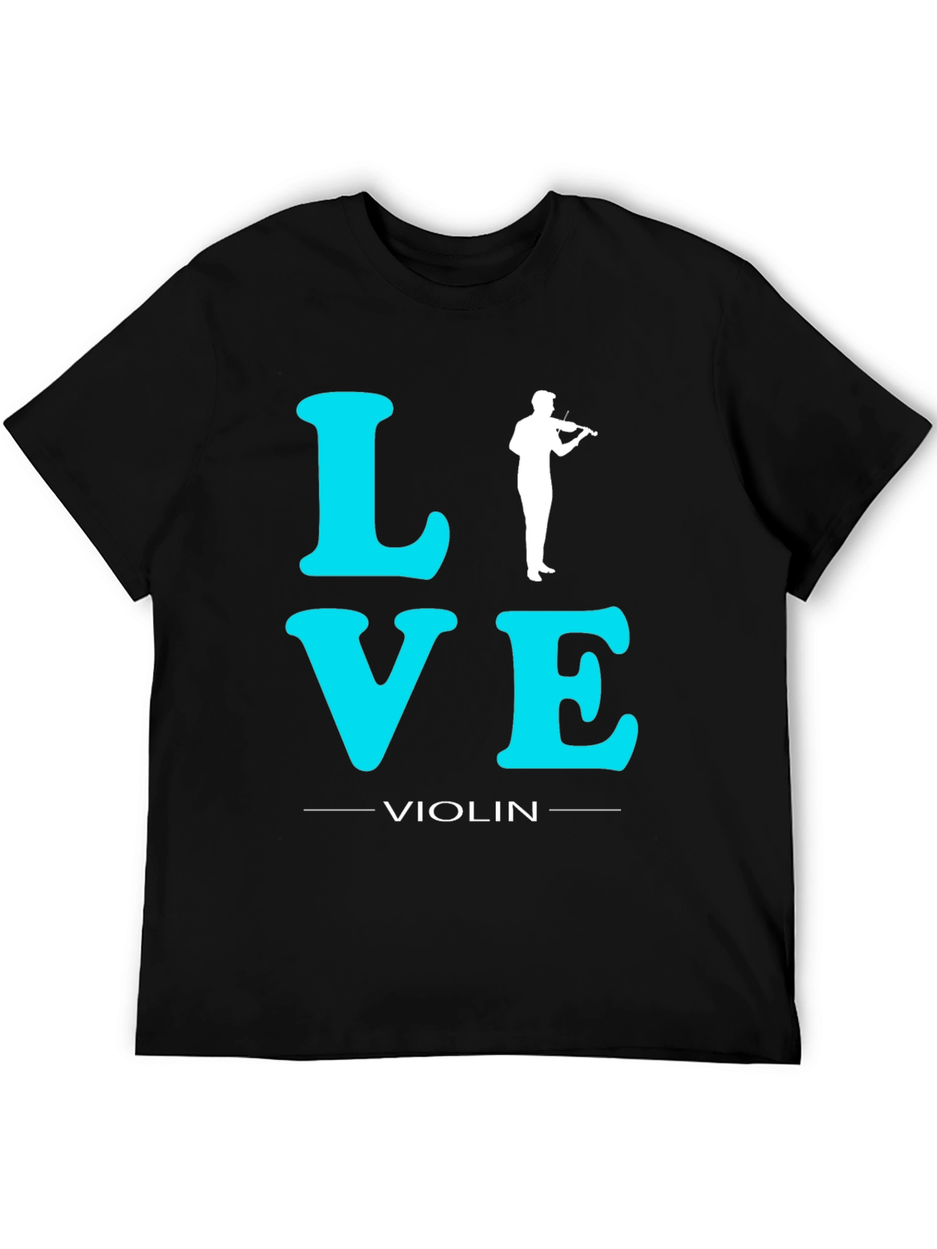 Love Violin T-Shirt - Music Lover Tee
