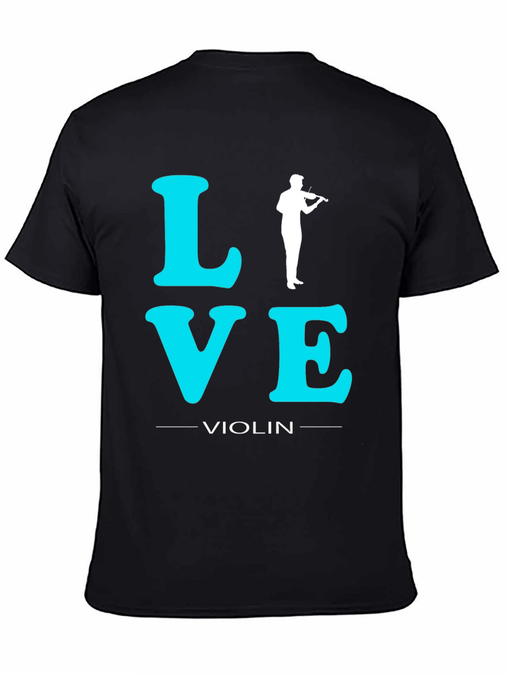 Love Violin T-Shirt - Music Lover Tee