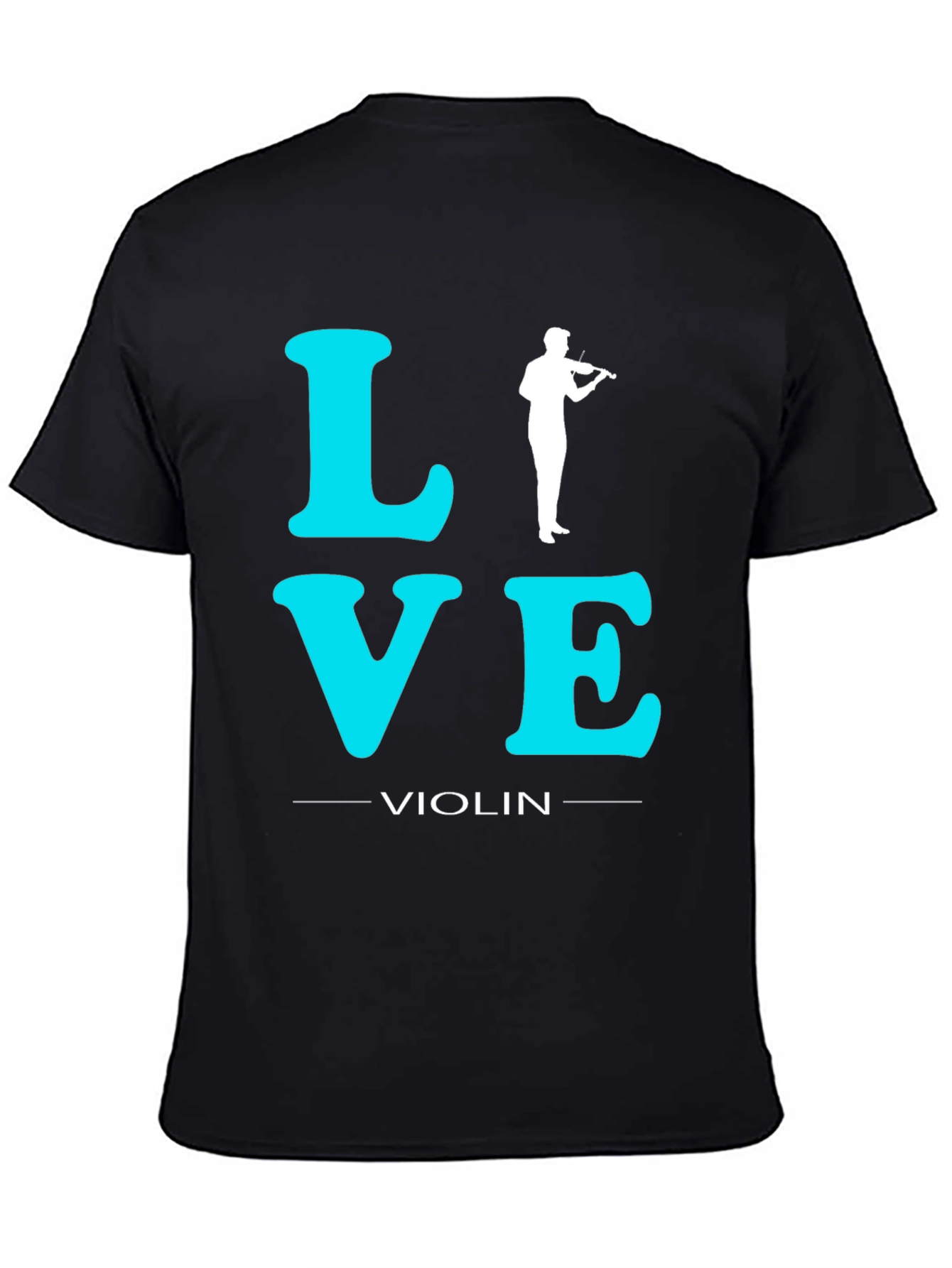 Love Violin T-Shirt - Music Lover Tee