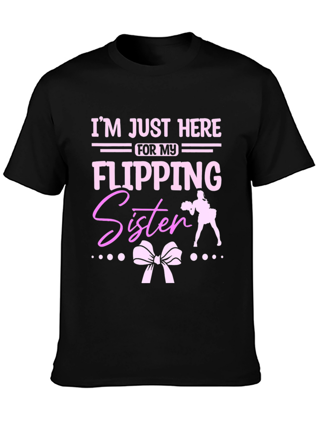 Flipping Sister Cheerleading T-Shirt