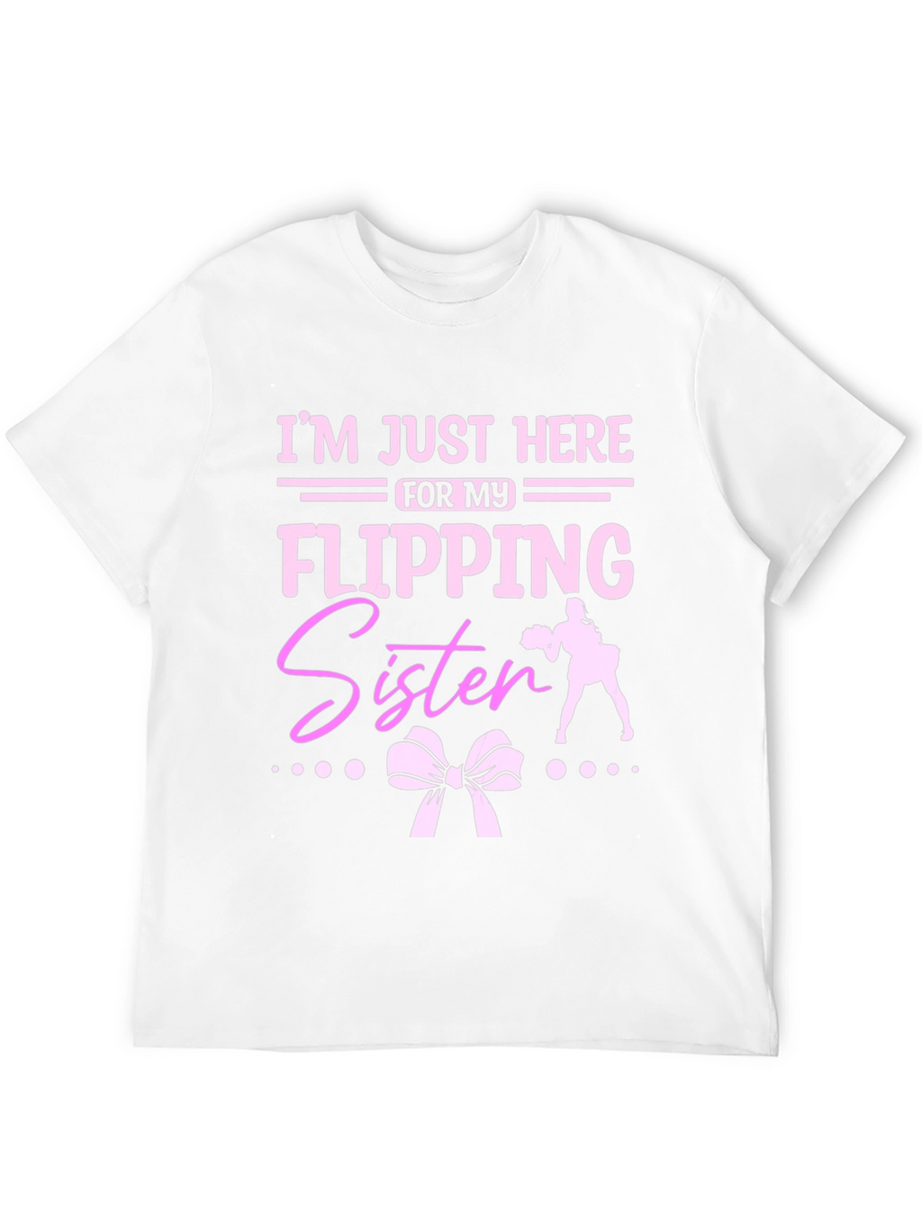 Flipping Sister Cheerleading T-Shirt