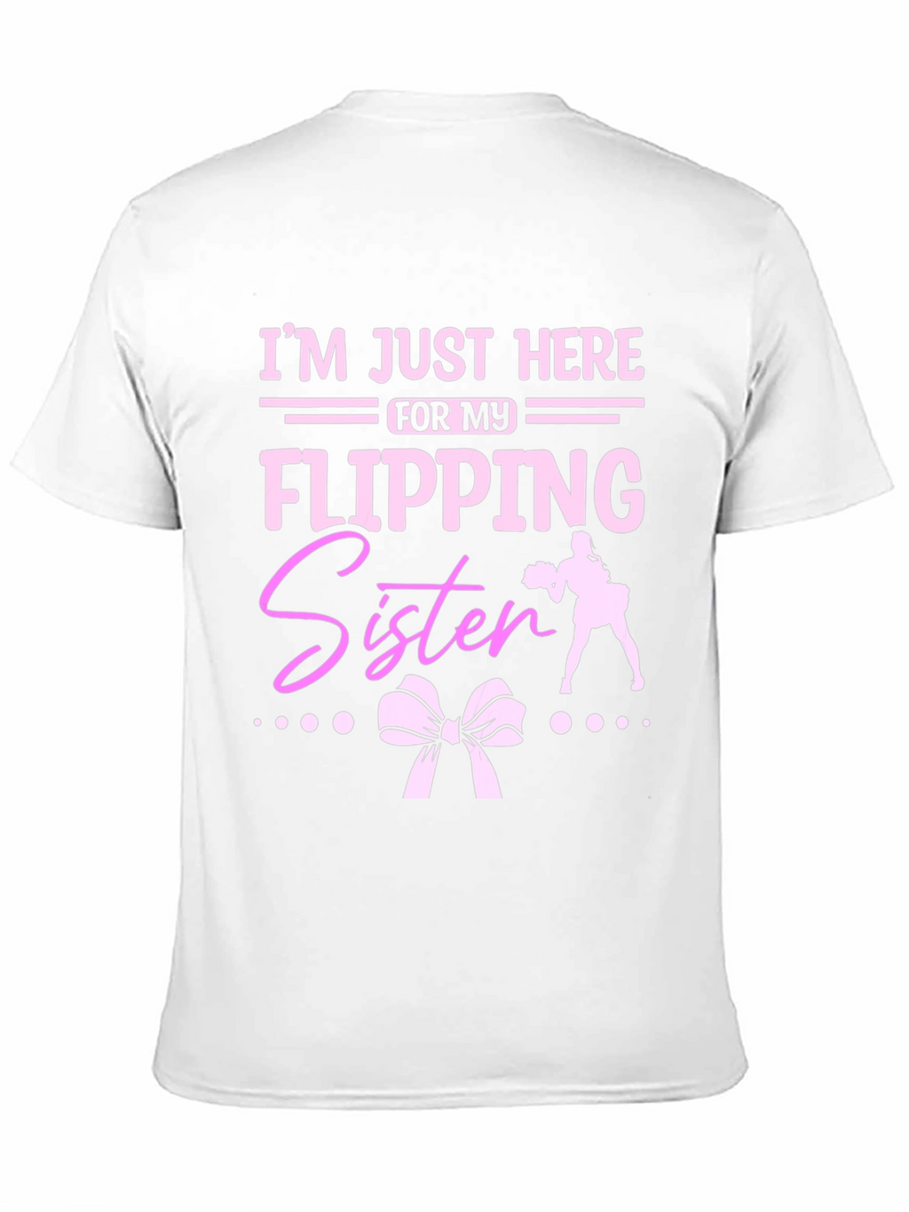 Flipping Sister Cheerleading T-Shirt