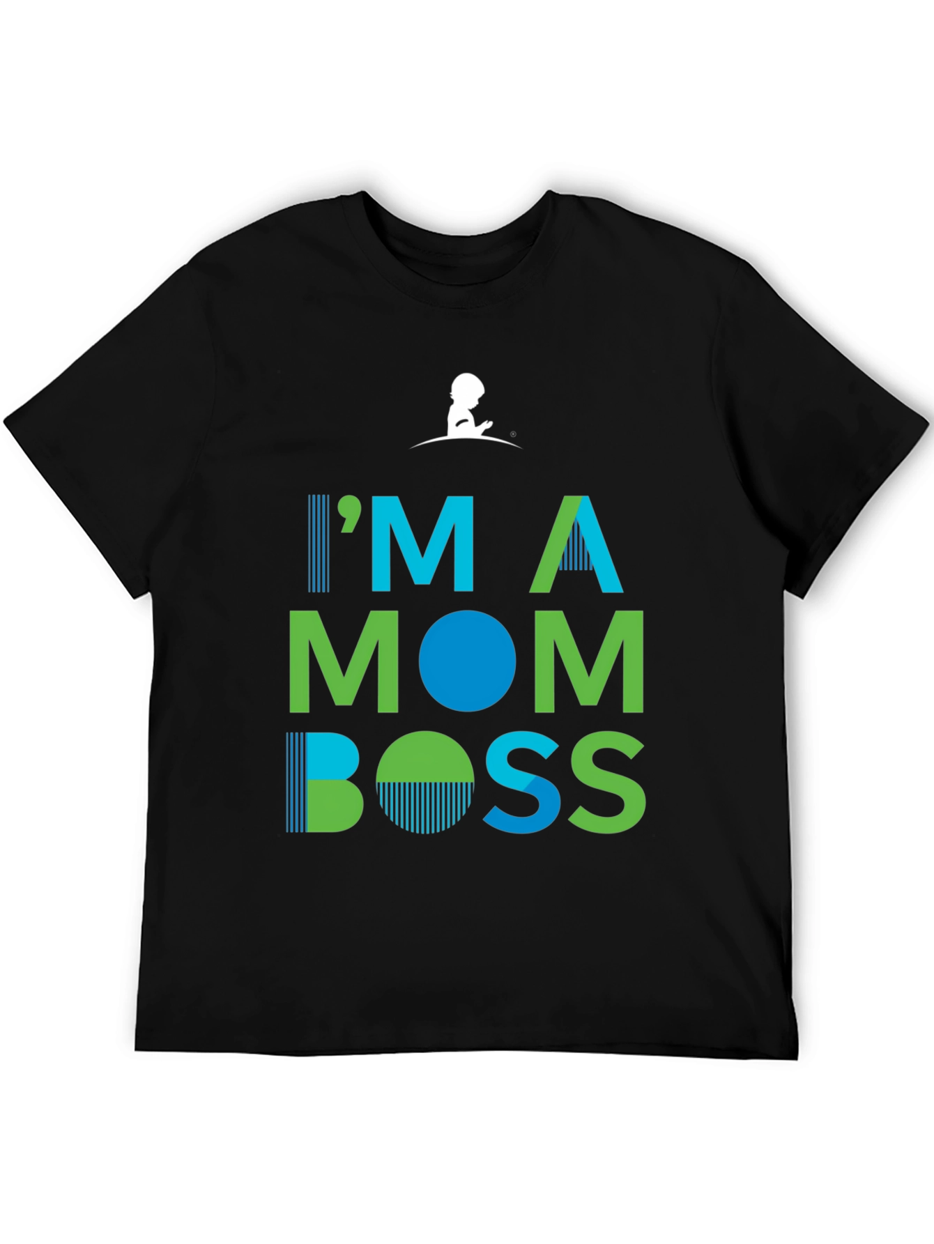 Im a Mom Boss Graphic Tee - Stylish Motherhood Apparel