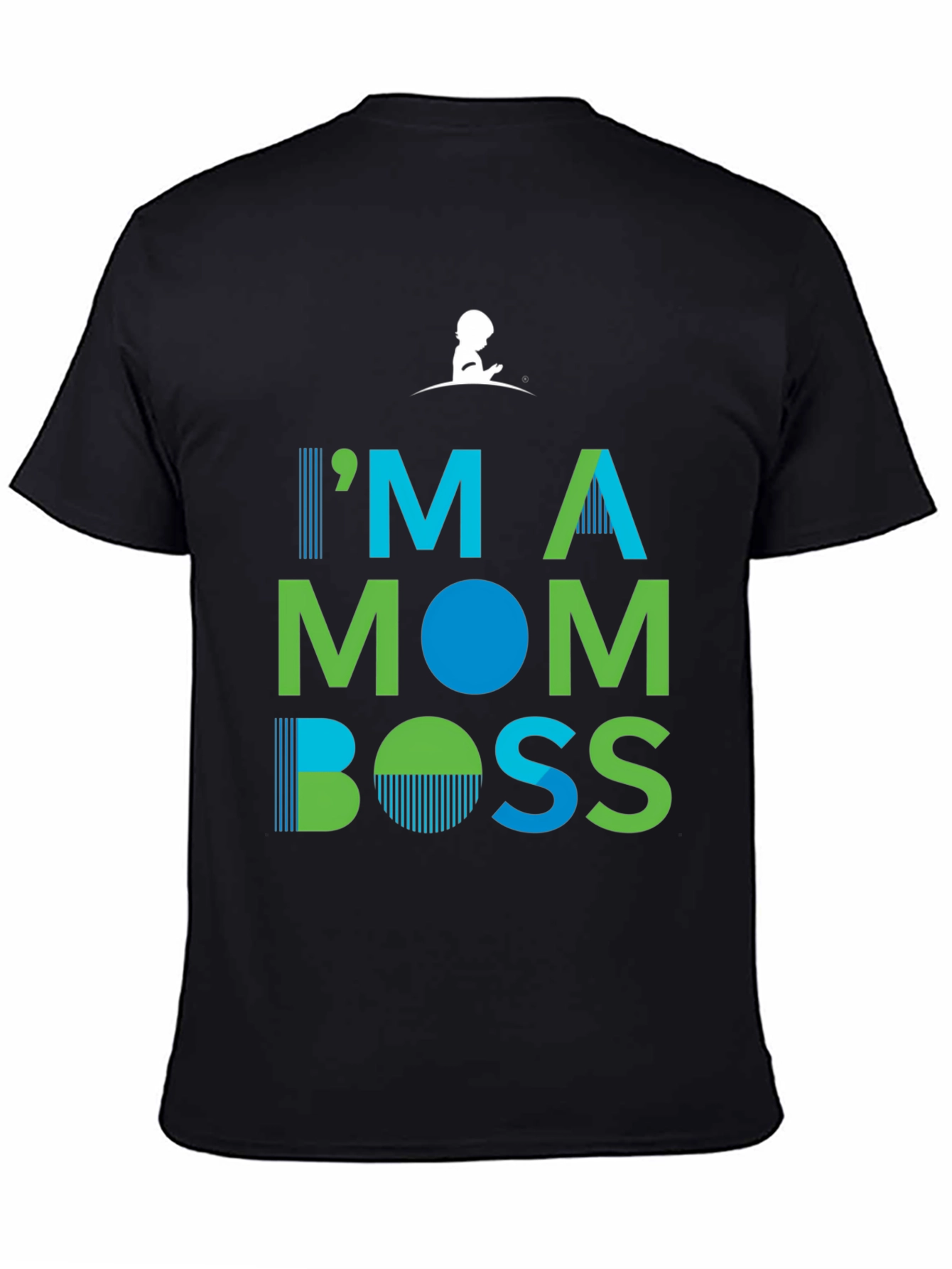 Im a Mom Boss Graphic Tee - Stylish Motherhood Apparel