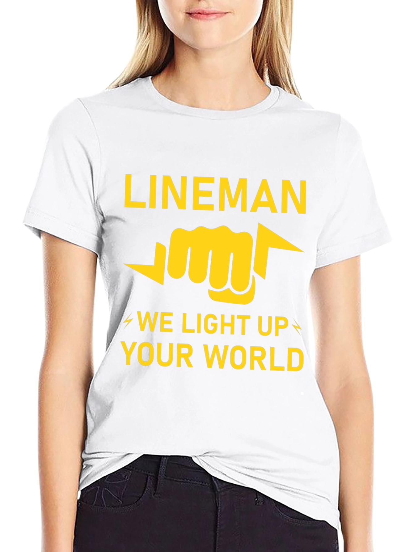 Lineman T-Shirt - We Light Up Your World