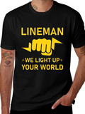 Lineman T-Shirt - We Light Up Your World