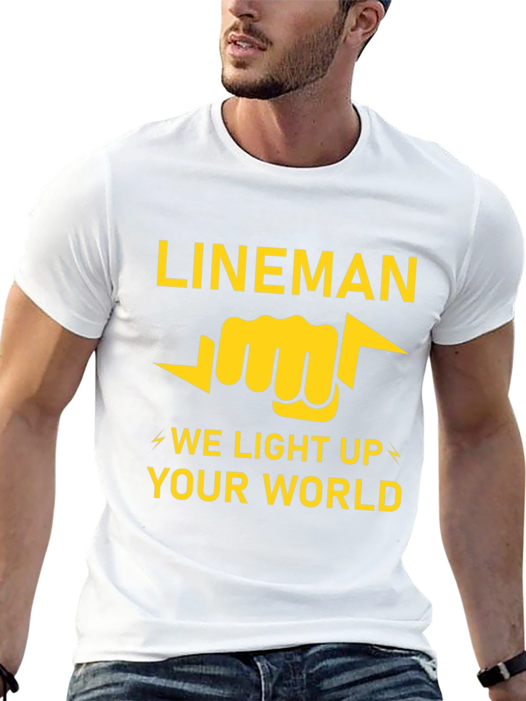 Lineman T-Shirt - We Light Up Your World