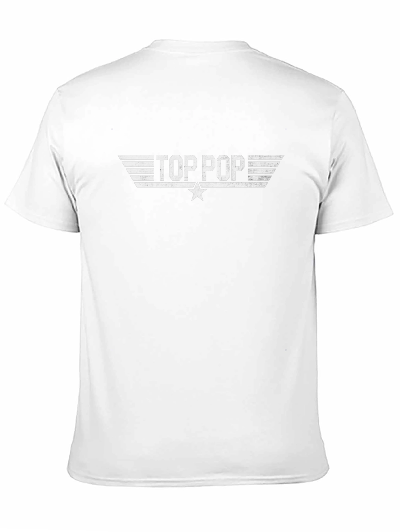 Top Pop Black Cotton T-Shirt