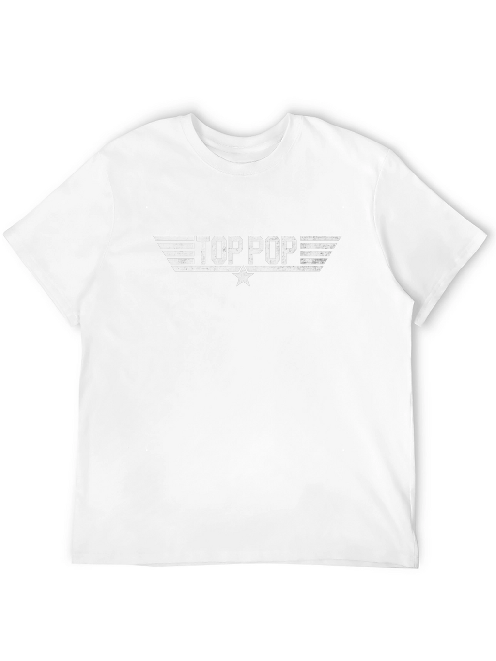 Top Pop Black Cotton T-Shirt