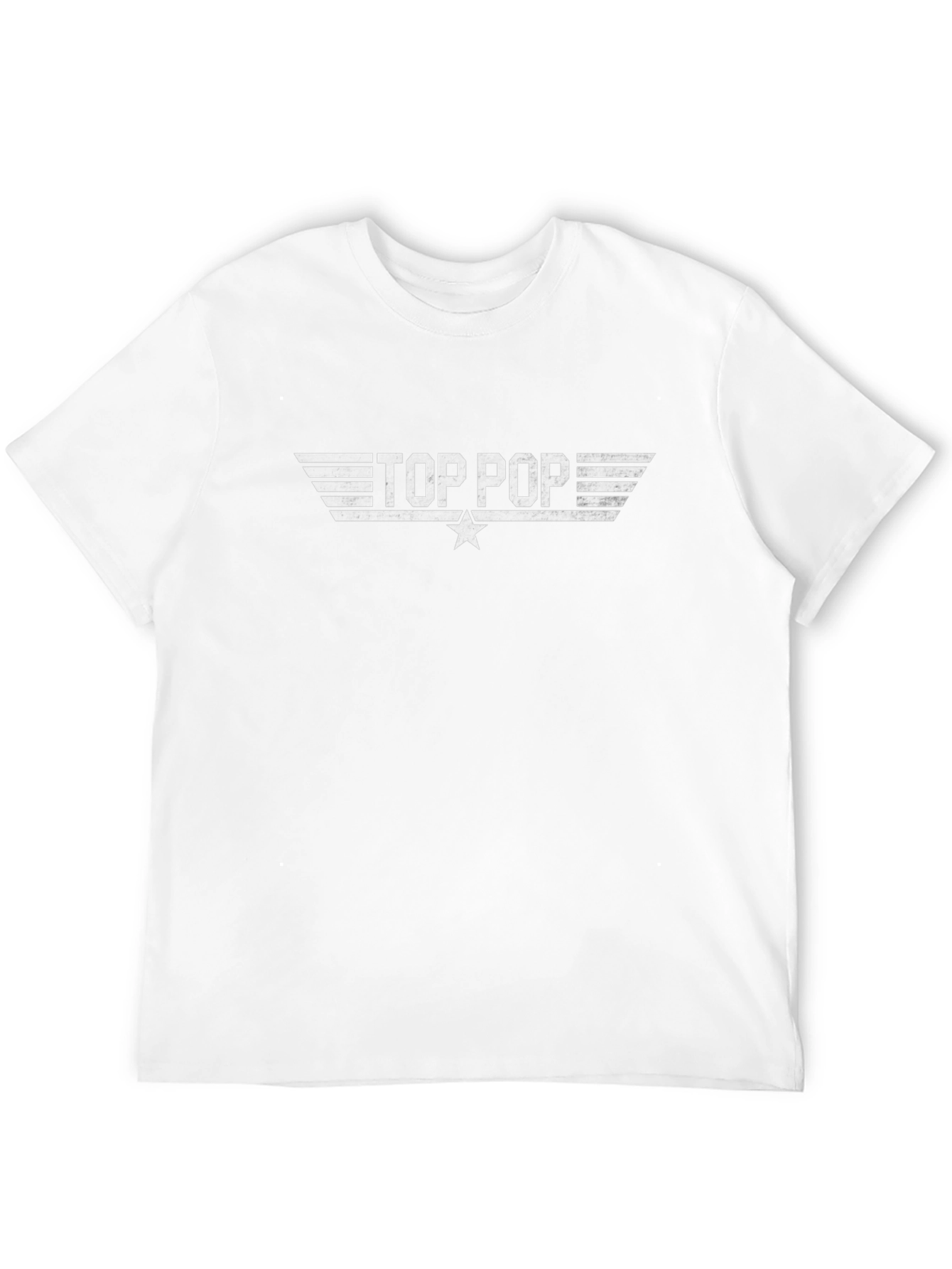 Top Pop Black Cotton T-Shirt