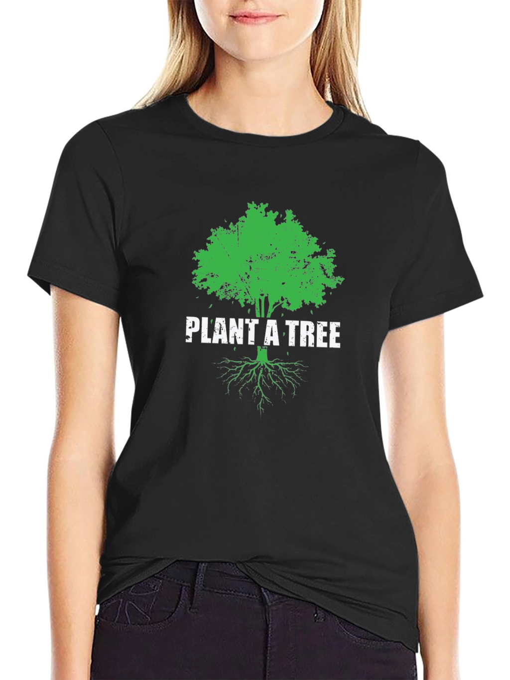 Plant A Tree Graphic Tee - Eco-Friendly Shirt