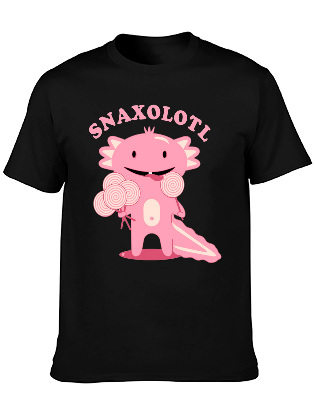Snaxolotl T-Shirt - Cute Axolotl Candy Design