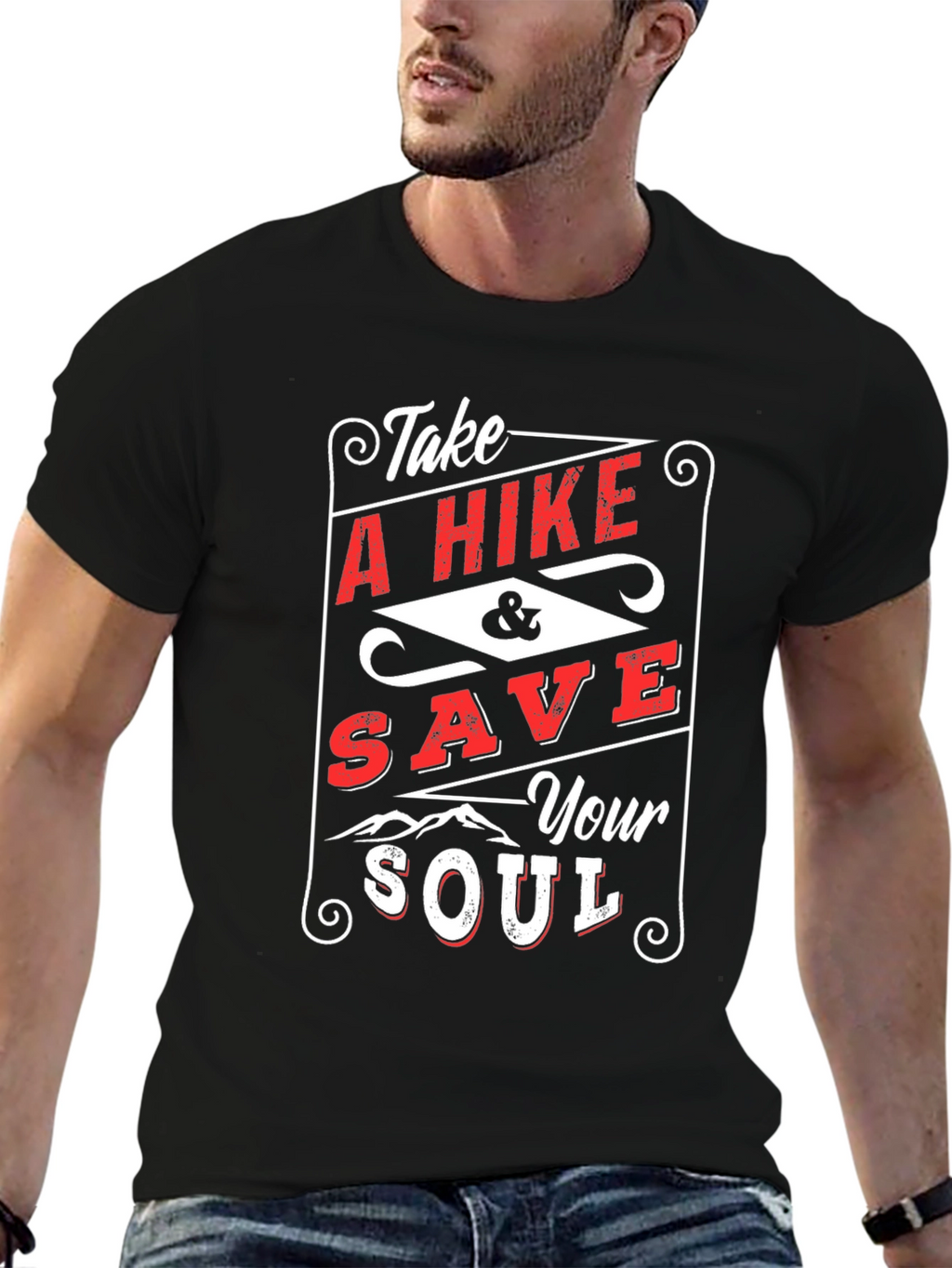 Take a Hike & Save Your Soul Graphic Tee