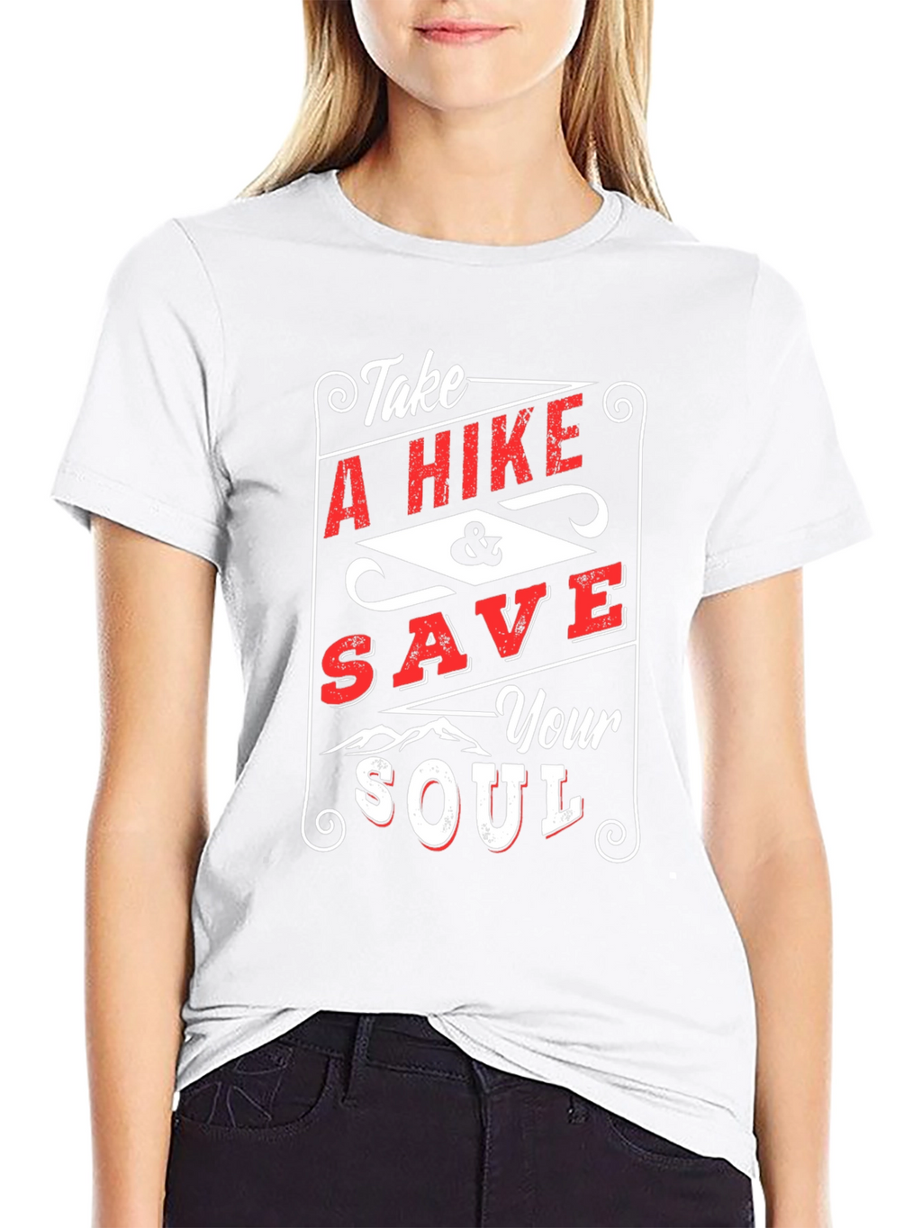 Take a Hike & Save Your Soul Graphic Tee