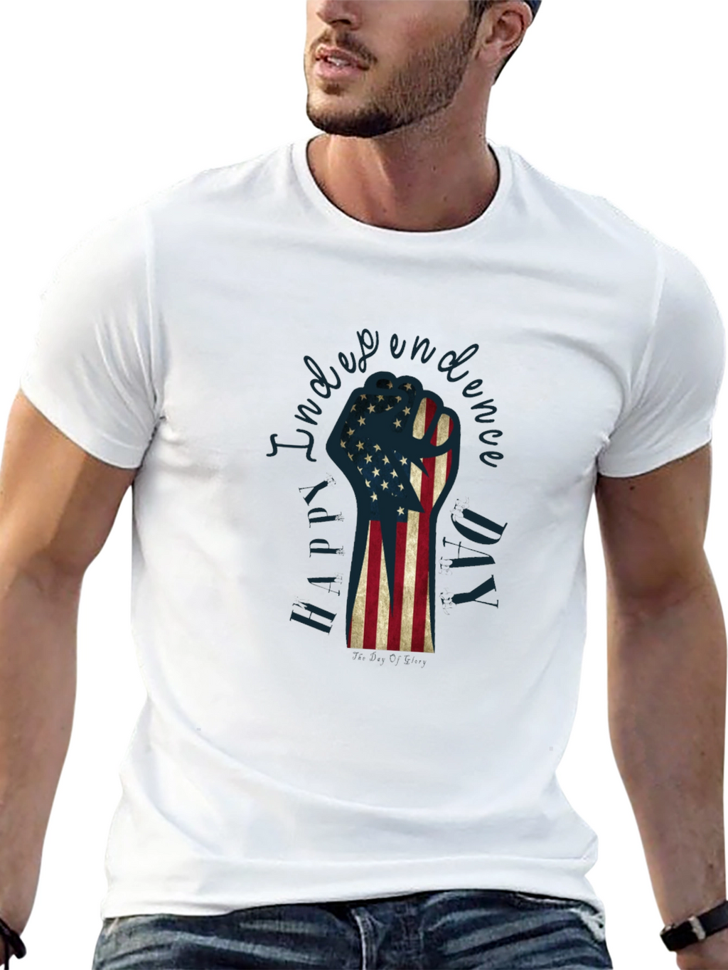 Independence Day Fist Graphic Tee