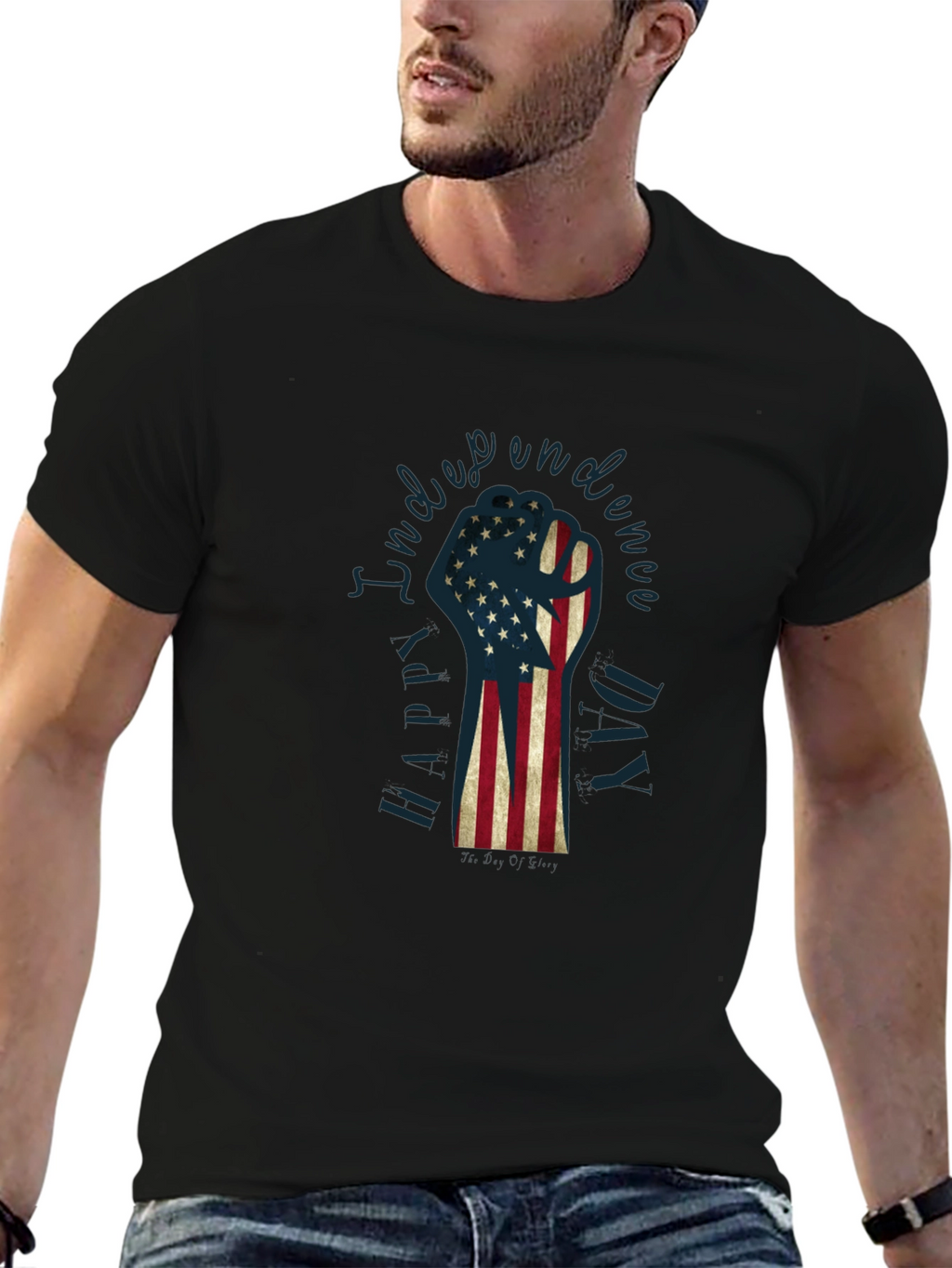 Independence Day Fist Graphic Tee