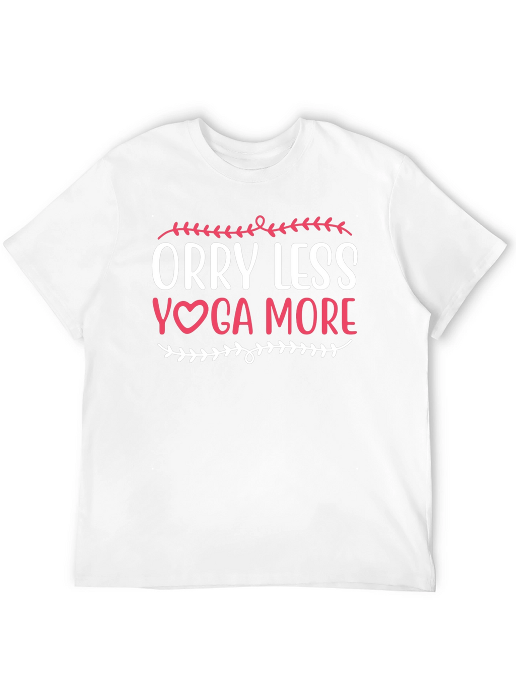 Worry Less Yoga More Graphic Tee