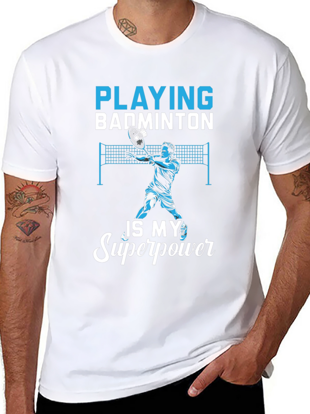 Badminton Superpower T-Shirt