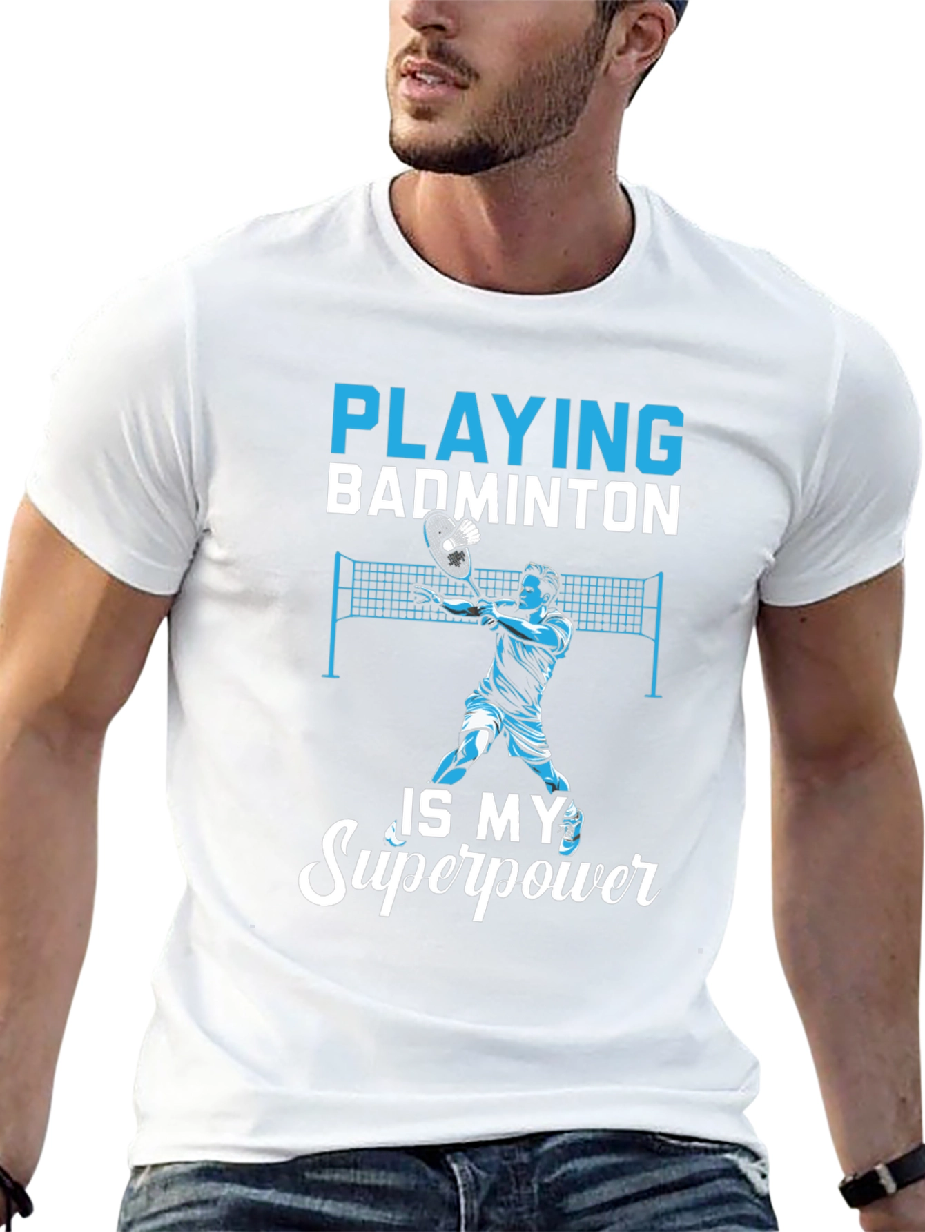 Badminton Superpower T-Shirt