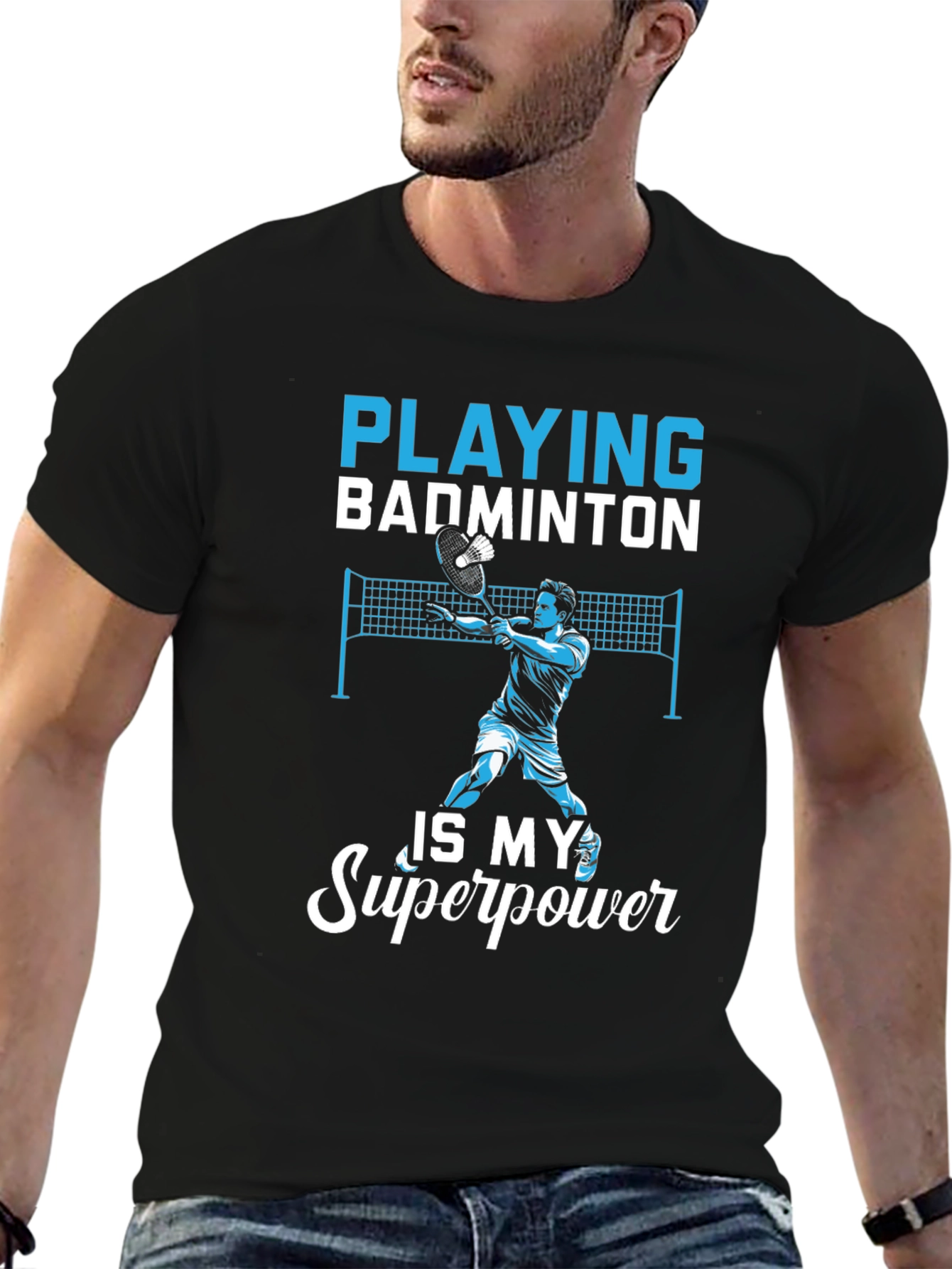 Badminton Superpower T-Shirt