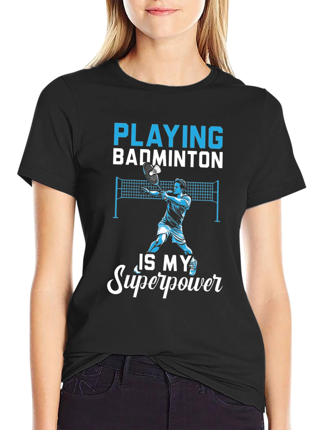 Badminton Superpower T-Shirt