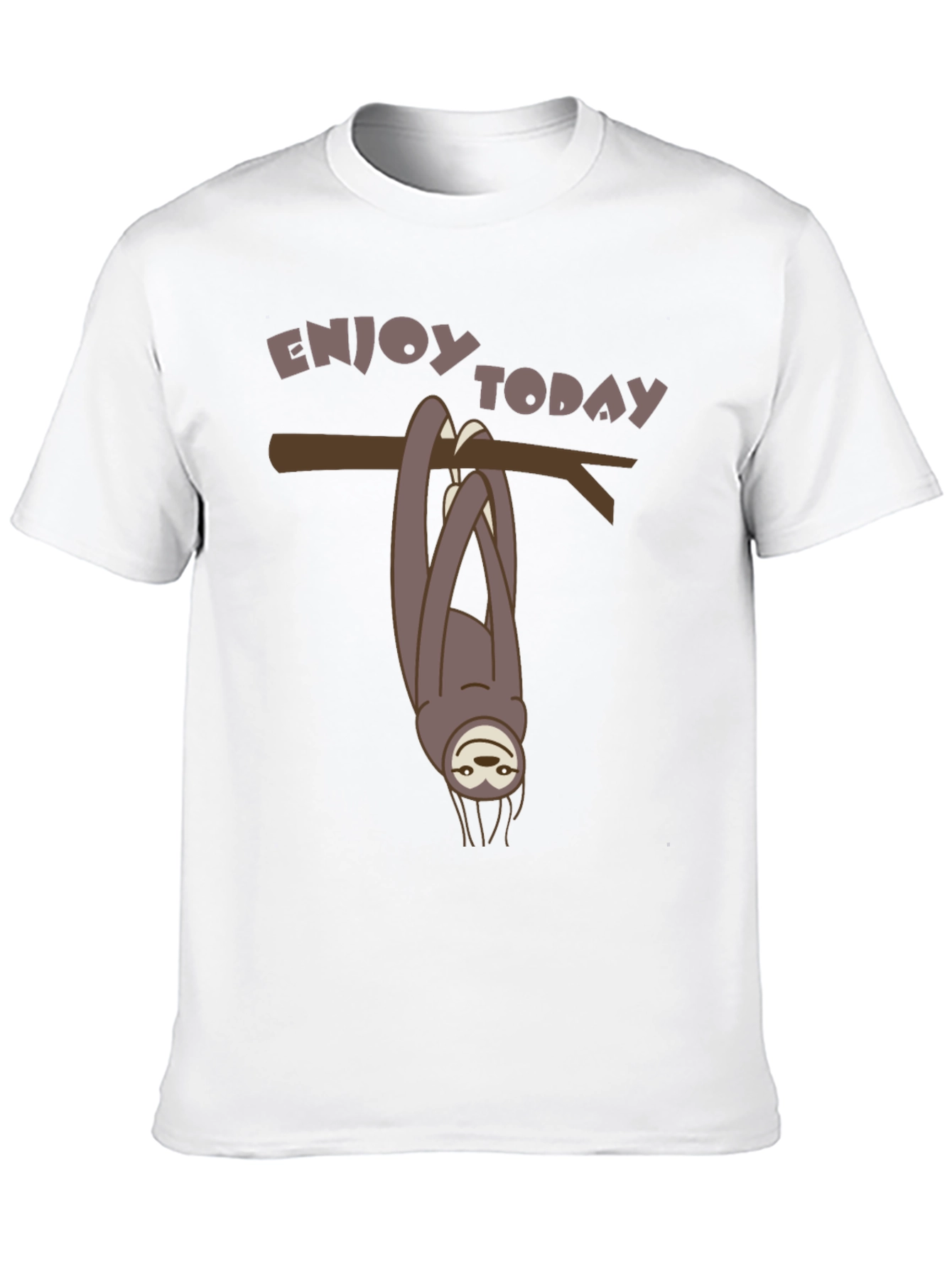 Enjoy Today Sloth Graphic Tee