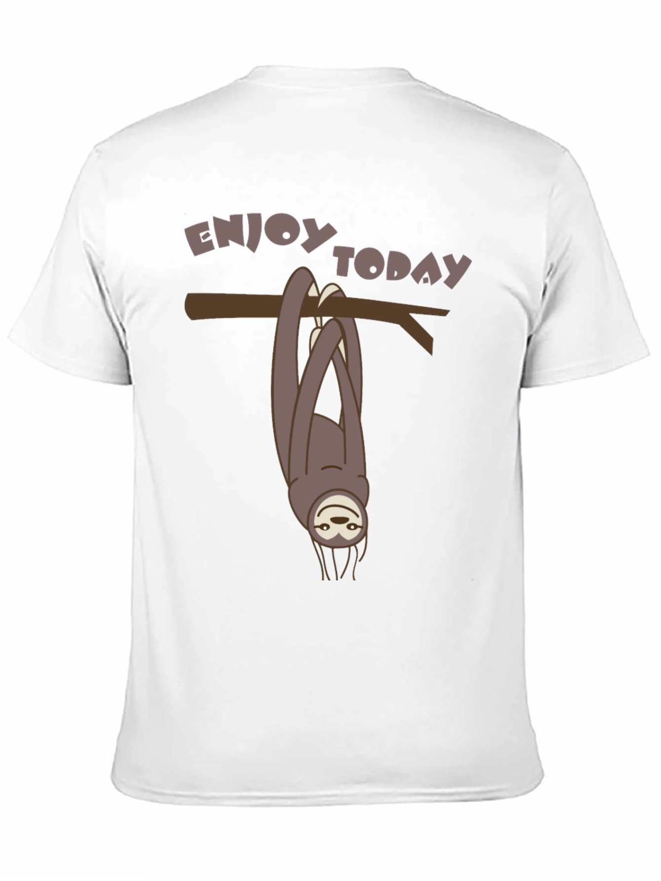Enjoy Today Sloth Graphic Tee